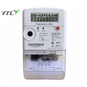 YTL prepaid meter Split Type Single Phase two wires Vending Software DLMS protocol Supplier electricity meter
