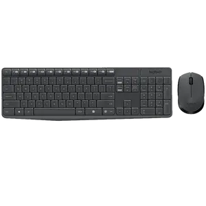 للبيع بالجملة مجموعة Logitech MK235 اللاسلكية ، G ، جهاز استقبال الوسائط المتعددة ، مجموعة كومبو مضادة للماء