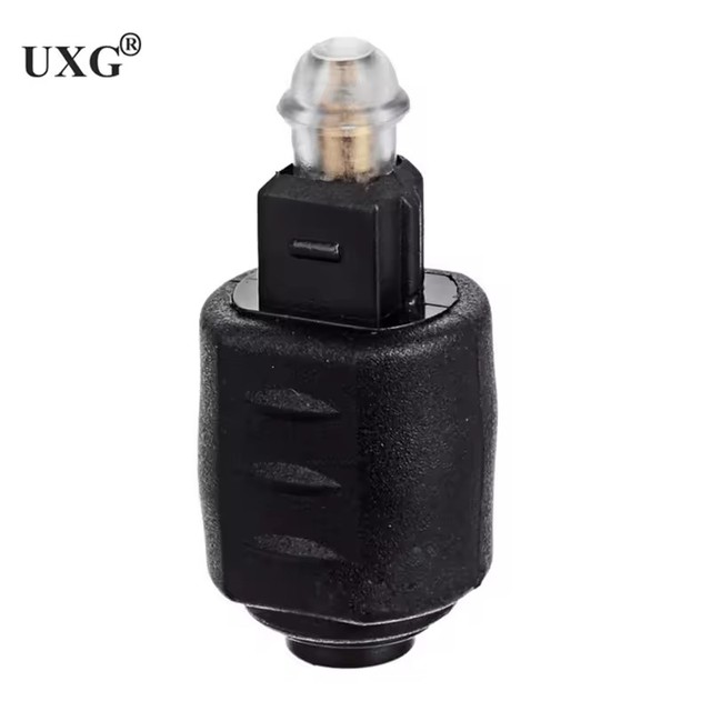 Promotion--Mini Optical Audio Adapter 3.5MM Female Jack To Digital Toslink Male Plug for Amplifier