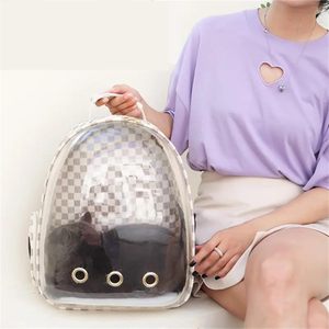 Capsule Transparent Outdoor Portable Pet Travel Transport Pet Carries <b>Tote</b> Backpack Large Capacity Sturdy Pet Carries <b>Bag</b> - Product Image 2