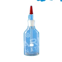 Flacons compte-gouttes en verre borosilicate de bonne qualité, transparents, avec pipette et embout en caoutchouc, résistants à la chaleur, capacité de 30 ml à 250 ml, pour laboratoire