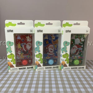 Çocuklar klasik toptan kolu konsolu noel tema çeşitli parti hediye parmak basın renkli plastik halka atmak su oyunu oyuncak - Product Image 5