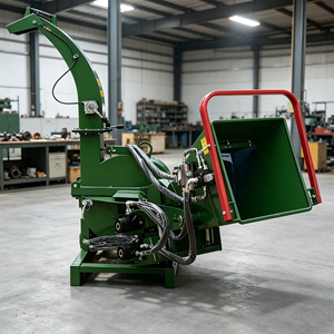 Machine à déchiqueter le <span class=keywords><strong>bois</strong></span> forestier 1600 tr/min, puissante et efficace <span class=keywords><strong>pour</strong></span> la coupe d'arbres et la <span class=keywords><strong>paillage</strong></span> - Product Image 2