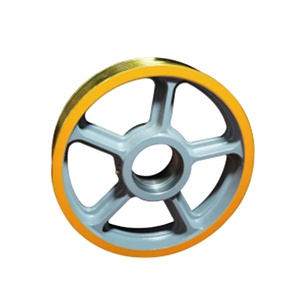 Polea de Tracción para Elevador de Acero de Alta Resistencia al Desgaste, <span class=keywords><strong>Marca</strong></span> Huaxiang, Compatible con Todas las Marcas Famosas, Repuestos Directos de Fábrica, 1 Año de Garantía - Product Image 1