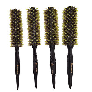 ベストセラー ローラーコーム カールヘアスタイリング 猪毛 木製ローラーコーム - Product Image 5