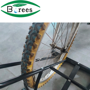 Supports à vélos en acier pour <span class=keywords><strong>2</strong></span> vélos, organisateur de stationnement pour vélos pour enfants, support de rangement pour vélos d'intérieur - Product Image 4