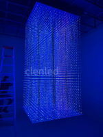 P62 Lumière matricielle LED 3D RGB Contrôle DMX Tube LED Écran volumétrique Éclairage Équipement d'événement