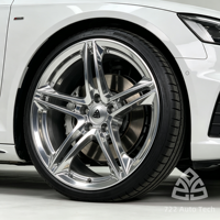 Jantes 722Auto polies argentées brossées 18-22 pouces 8.5J pour Audi A4 A5 A6 A7 A8 Q5 Q7 RS6 RS7