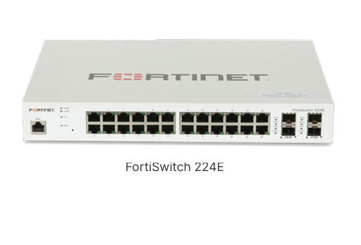 Fortinet Fortiswitch FS-124F - 22G POE Switch with 10 Ports
