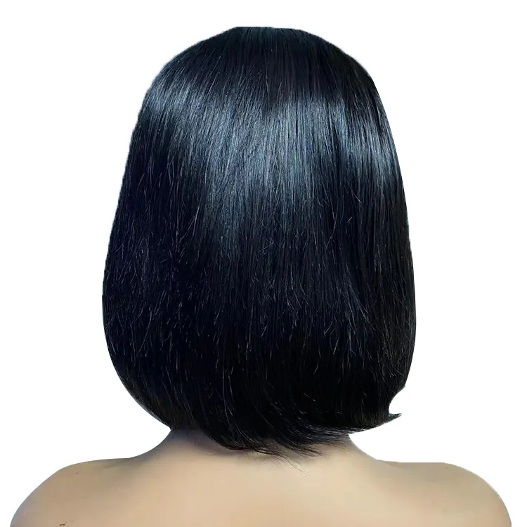 Hot Sale Custom Glueless Bob Wig Lace Front Pixie Cut Hd Lace Wig Straight Lace Front Virgin Hair Wig
