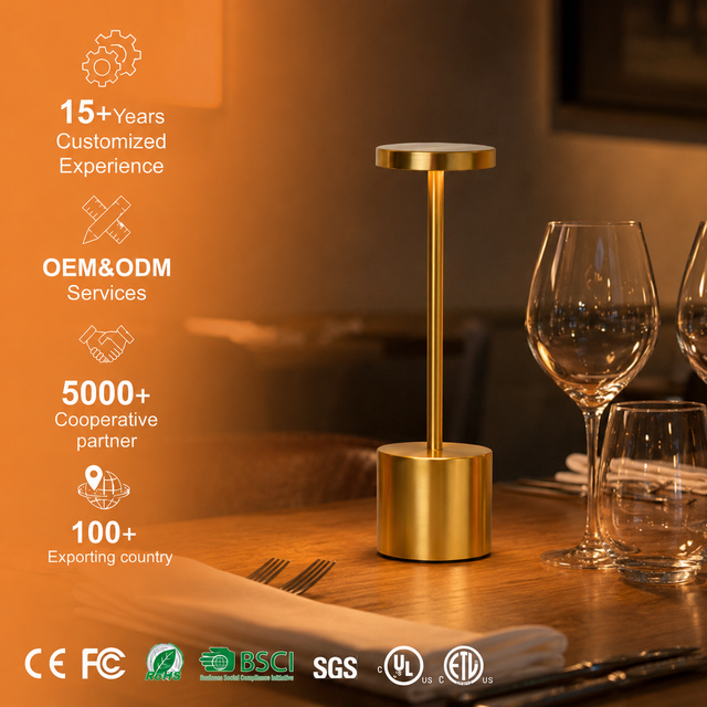 Type-C Rechargeable Table Lamp Creative Dining Touch Led Hotel Bar Coffee Table Lamp Decorative Lamp