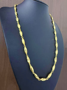 נשים עיצוב בסגנון סיני של גברים לנשים עיצוב בסגנון סיני חבל מוצק שרשרת זהב מותרות שרשרת תכשיטי יוקרה בהתאמה אישית - Product Image 6