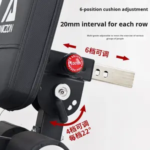 Máquina Multifuncional de Ejercicios para Piernas 3 en 1, Equipo de Fuerza para Flexiones de Piernas <span class=keywords><strong>Sentado</strong></span>, Levantamiento de Cadera y Abdominales - Product Image 1