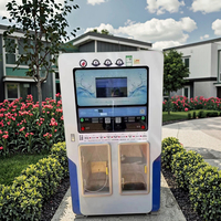 Distributeur automatique d'eau en libre-service 24 heures sur 24, provenant du fabricant, à pièces/code QR/4G IoT, OEM