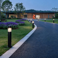 Lampes LED de jardin à haute luminosité, indice de protection IP65, support de lampe E27, câble de 30 cm à partir du corps de la lampe, en aluminium