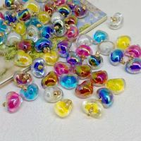 Perles colorées de forme irrégulière, imperméables, à surface brillante, 30 pièces, ensemble de pendentifs acryliques irisés pour collier, bracelet, bijoux