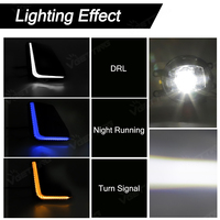 Accesorio para Auto Directo de Fábrica, Lámpara Antiniebla LED Delantera, Luz de Circulación Diurna DRL para Toyota Corolla 2011 2012 2013