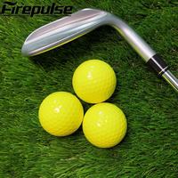 Balles de golf RTS 4 pièces en Surlyn jaunes, balles de golf de distance avec vol haute performance, logo personnalisé, vente en gros OEM