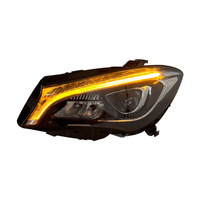 Kit de modernisation des phares pour CLA W117 2014-2019, conversion de feux bas vers feux hauts avec guide lumineux LED complet et DRL