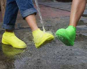 Groothandel Herbruikbare Antislip Verdikte Waterdichte Buitenschoenen van Siliconen Regenhoesjes Waterschoenbeschermers - Product Image 6