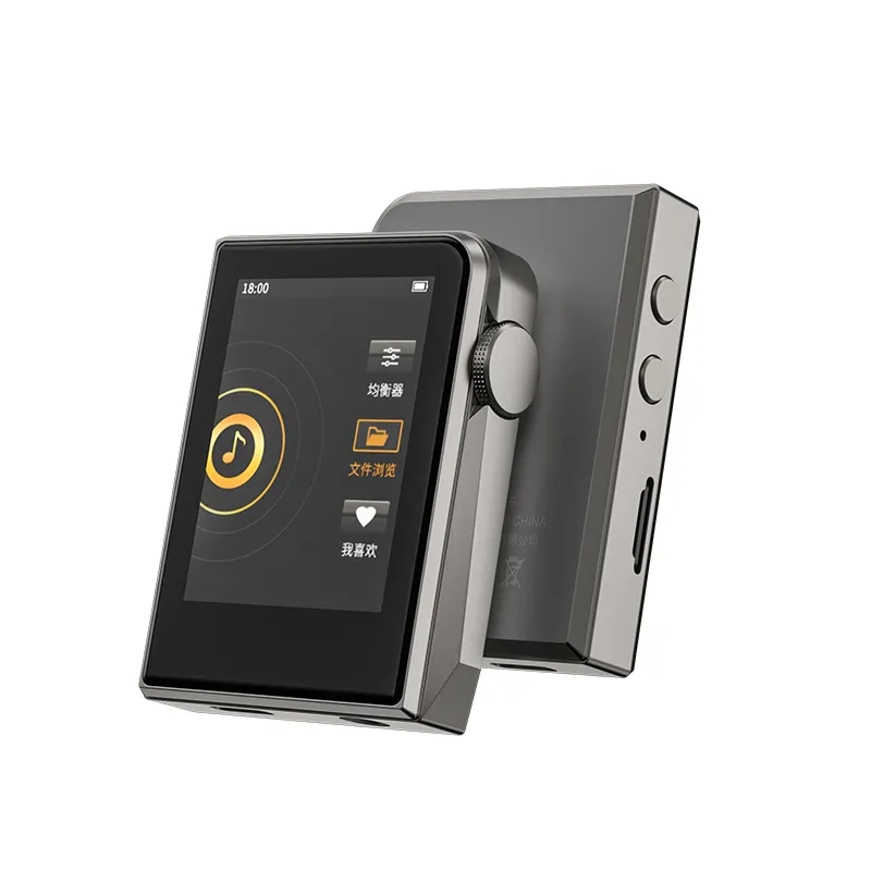 2023 NOVO A58 HiFi Bluetooth Música MP3 Player Portátil Hi-Res Digital Áudio DSD256 Perder Metal Walkman Com Equalizador EQ Ebook