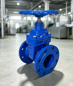 Preisgünstige Manuelle ISO 9001:2008 Zertifizierte 8-Zoll DN50 DN100 160mm PN10 PN16 Gusseisen-Absperrschieber mit Elastischen Gummisitzen 1 Jahr Garantie - Product Image 4