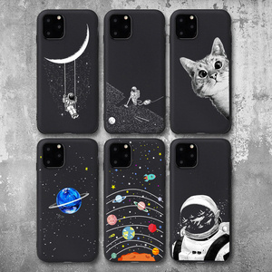 Custodia in <span class=keywords><strong>silicone</strong></span> Pretty Space Moon Astronaut per <span class=keywords><strong>iPhone</strong></span> 11/<span class=keywords><strong>12</strong></span>/13/14/15/16/17 Pro Max, <span class=keywords><strong>Cover</strong></span> in TPU con stampa UV per <span class=keywords><strong>iPhone</strong></span> 18 Pro Max - Product Image 1