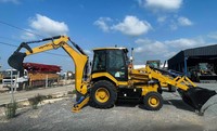 Baru Backhoe Loader hidrolik pemuat depan Backhoe BHL75