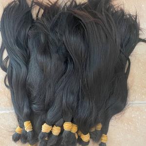 Vendedores Mayoristas Cabello Humano Natural de Calidad Prémium para Chicas Jóvenes Sin Procesar Virgen con Cutícula Alineada de Donante - Product Image 1