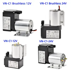 VN-C1 DC 12/24V Silent Electric Mini Air Pump Micro Air Pump Brushless Vacuum Pump For Dental Medical Equipment