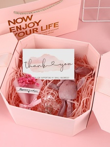 Piccolo biglietto da visita in stile inglese "grazie" benedizione scritta a mano con copertina rigida con stampa Bouquet di fiori freschi - Product Image 4
