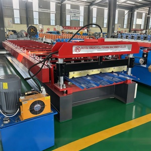 آلة تشكيل الصفائح المعدنية الأوتوماتيكية ذات الطبقة الواحدة لصناعة بلاط الأسقف المزجج - Product Image 2