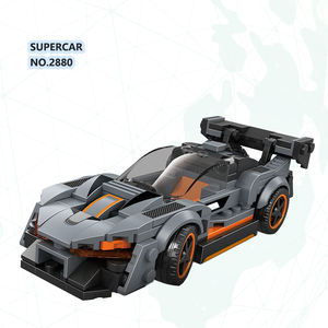 Bloc voiture 2880 Supercar sport voiture de course petites pièces MOC briques modèle enfants éducatif bloc de construction en plastique jouet voiture - Product Image 1