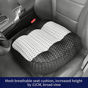 Coussin de siège auto en mousse à mémoire de forme pour conducteurs de petite taille, rehausseur de hauteur, soulagement du coccyx et de la sciatique, tapis antidérapant pour <span class=keywords><strong>voiture</strong></span> - Product Image 2