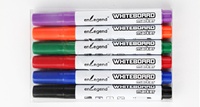 Jeu de marqueurs vibrants pour tableau blanc Couleurs vives pour un effacement facile pour le bureau, l'école ou la maison