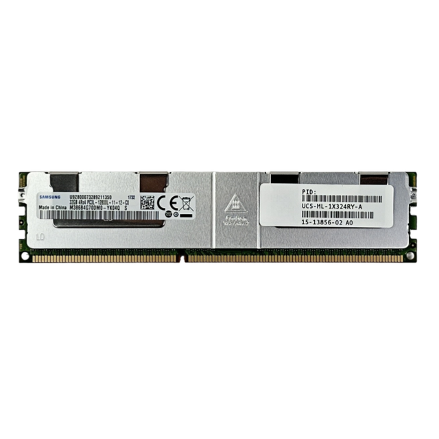 UCS-MKIT-324RY-E 1x32GB 4Rx4 DDR3 SDRAM 1600MHz PC3-12800L ECC LRDIMM Server Memory Module for UCS/DMS Systems Samsung