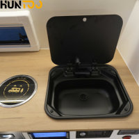 Huntoo Nouveau Modèle Caravane Compacte Haut de Gamme Qualité Supérieure Originale Australienne pour Pick-up, Remorque de Camping pour Voyage