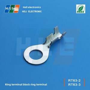 Sản xuất chuyên nghiệp 6.4 hình khuyên nối đất thiết bị đầu cuối RT64-3 chân dài C chân thiết bị đầu cuối Loại sản phẩm - Product Image 2