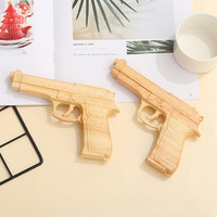 Fusil jouet en bois fait main pour garçons Begreen, modèle Guerre Civile, pour jeu d'imitation
