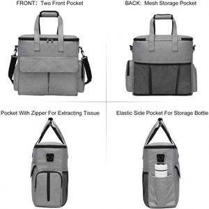 Dog Travel <b>Bag</b> Weekend Pet Travel Set for Dog and <b>Cat</b> Airline Approved <b>Tote</b> Organizer for supplies with Multi-Function Pockets - Product Image 4