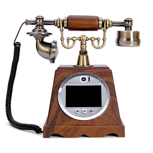 <span class=keywords><strong>Téléphone</strong></span> filaire rétro pour vidéoconférence de mariage - 1080P Full <span class=keywords><strong>HD</strong></span> - Product Image 5