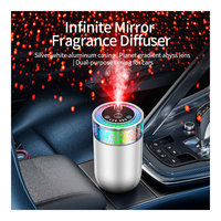 Diffuseur de parfum portable sans eau de haute qualité pour usage commercial, automobile, hôtelier, domestique et extérieur, USB, en alliage d'aluminium, à nano-brume