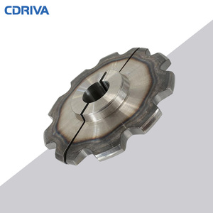 เฟืองสเตนเลส/เหล็กแบบแยกส่วนสั่งทำพิเศษของ Cdriva สำหรับสายพานลำเลียงอุตสาหกรรม/การคัดแยกอัตโนมัติ/อุปกรณ์ฟิตเนส/รถจักรยานยนต์ - Product Image 1
