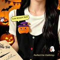 Porte-clés en peluche Halloween : Citrouille, Fantôme, Chauve-souris – Pendentif pour Sac à Dos, Accessoire de Sac, Décoration de Fête, École et Maison