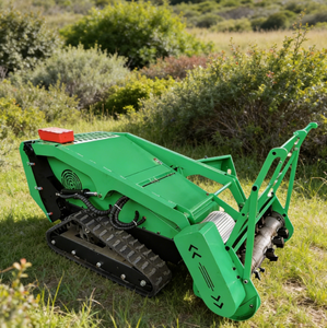 High Repeat Customer Rate Industrial Remote Control <b>Mulcher</b> 10KW Generator 200m Remote Control Adjustable Cutting Height Brutal - Product Image 2