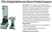 Machine de compactage numérique multifonctionnelle pour sols YF STDJ-3A avec garantie d'un an, entièrement en acier inoxydable électronique