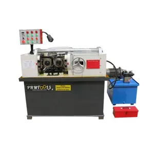 Máquina laminadora de hilos CNC automática maquinaria de proceso de metal de proceso de barra redonda