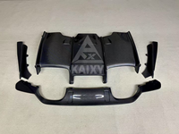 Diffuseur arrière de haute qualité en fibre de carbone, style PSM, 4 pièces, pour BMW F80 F82 M3 M4 2014-2020, becquet de pare-chocs arrière