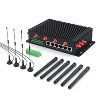 Router Industrial 5G 4G LTE OpenWRT WiFi6 con Ranura para Tarjeta SIM, MQTT, TCP, IP, UDP