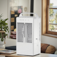 Nouveaux produits 900ML Mini climatiseur eau fraîche brume Portable Mini ventilateur refroidisseur d'air avec Rotation type-c